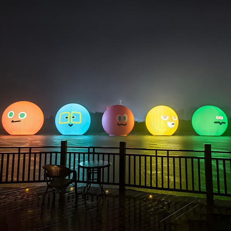 Inflatable Advertising Cute Cartoon Emoji factory